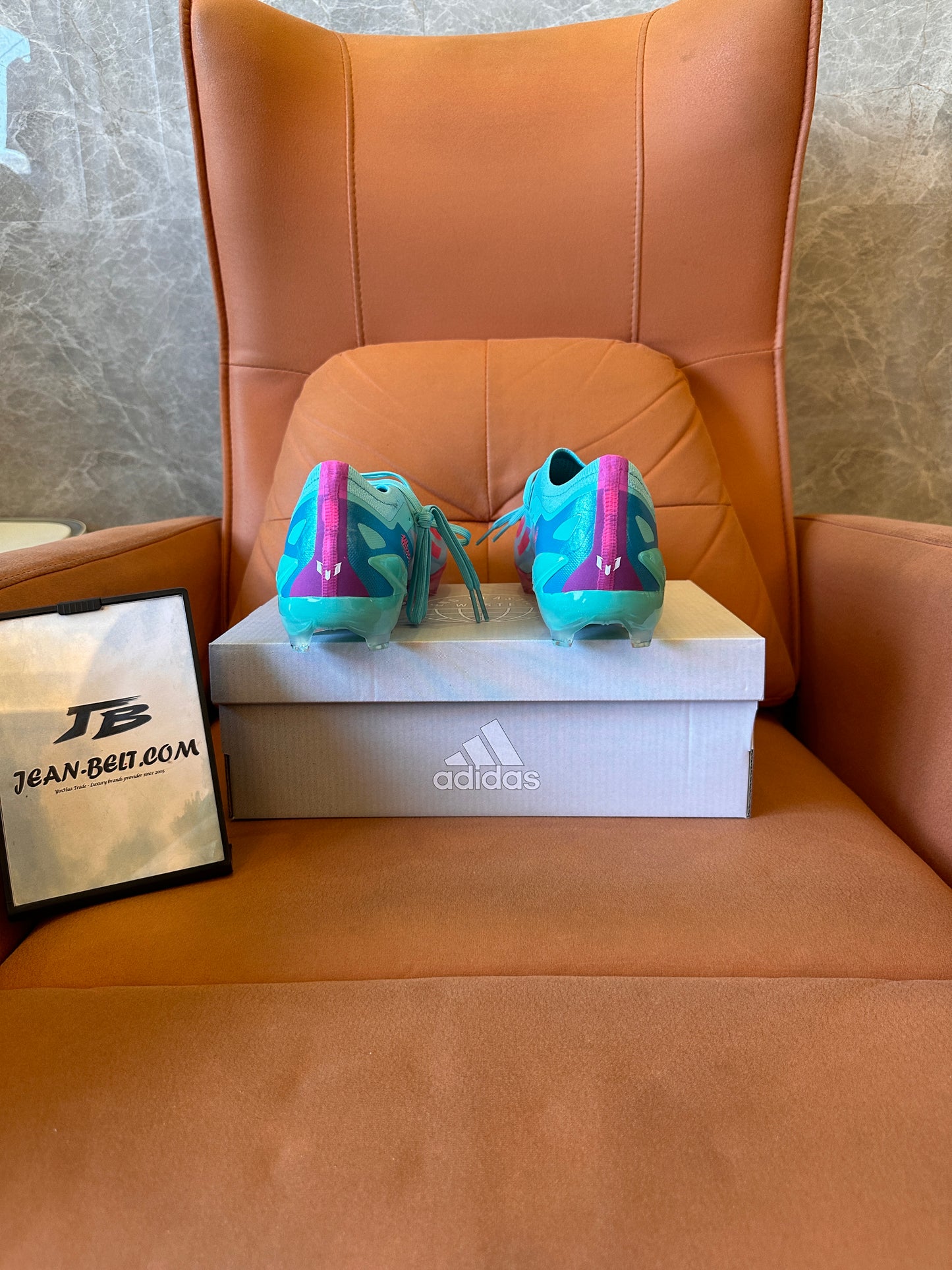 Adidas X Speedportal soccer cleats - turquoise & pink