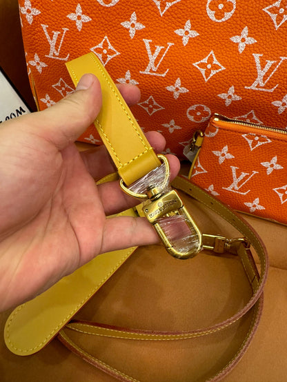 Louis Vuitton monogram orange canvasspeedy bandoulière 30