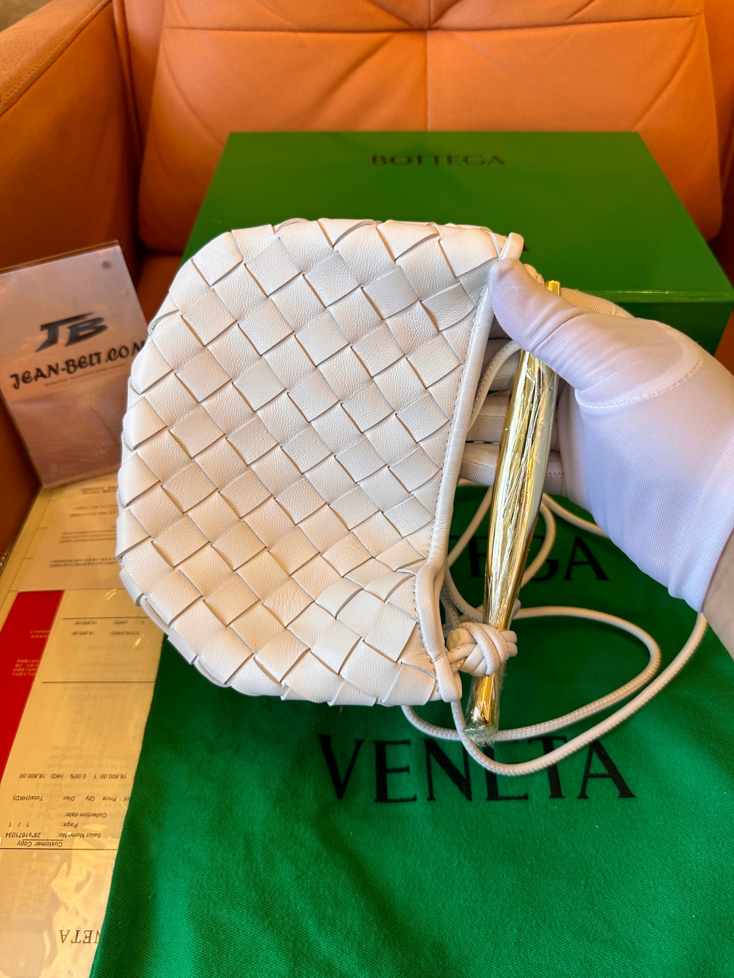 Bottega Veneta mini sardine bag