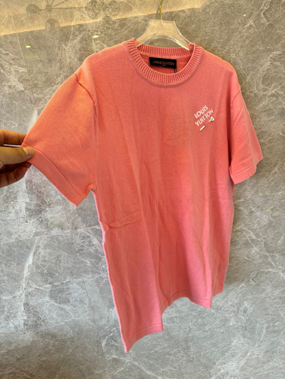 Louis vuitton pin sweater pink for men