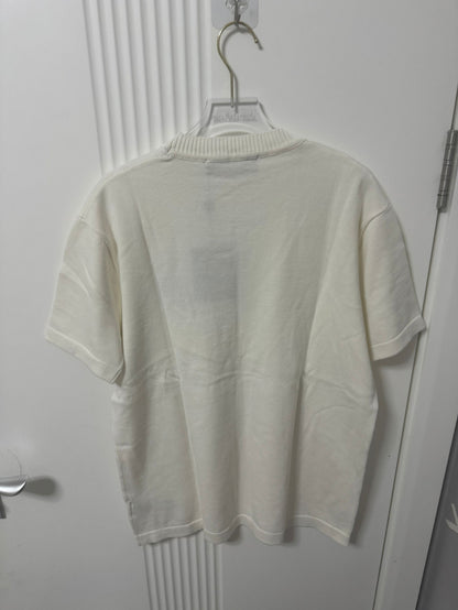 Louis vuitton pin sweater white for men