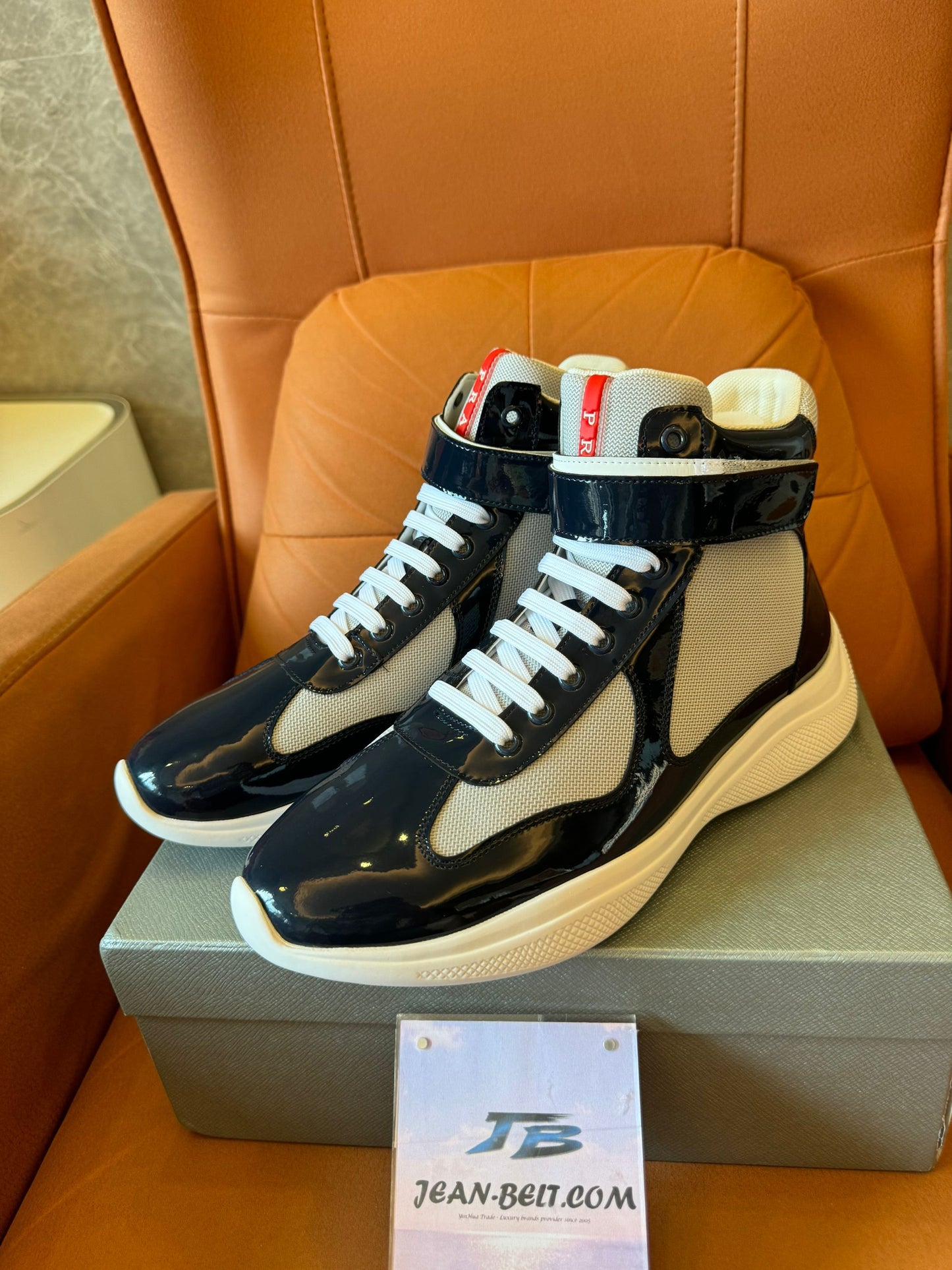 Prada high top sneakers for men