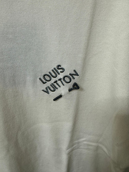 Louis vuitton pin sweater white for men