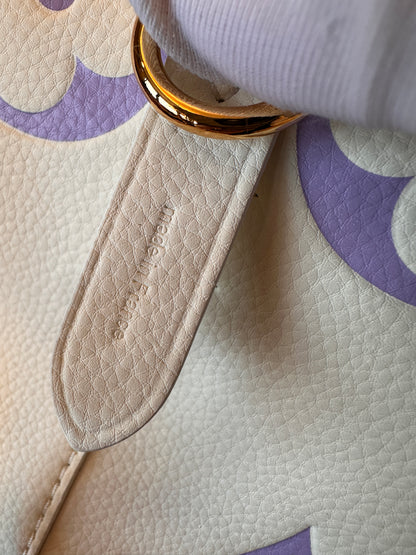 Louis Vuitton m24048 néonoé bb handbag white purple