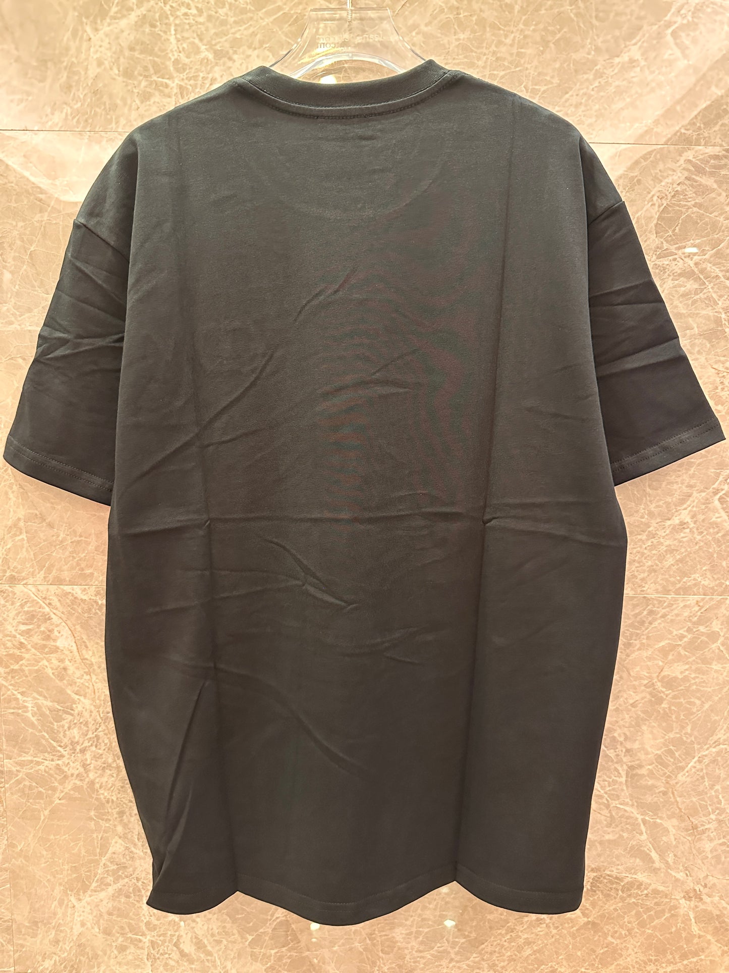 Dior t-shirt embroidered CD logo black