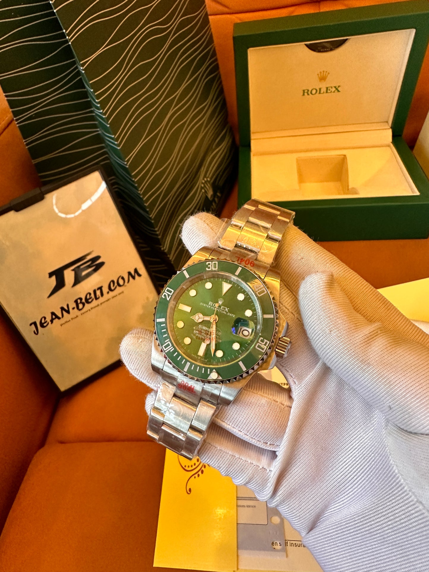 [3A quality]Rolex submariner date hulk green ceramic 116610lv