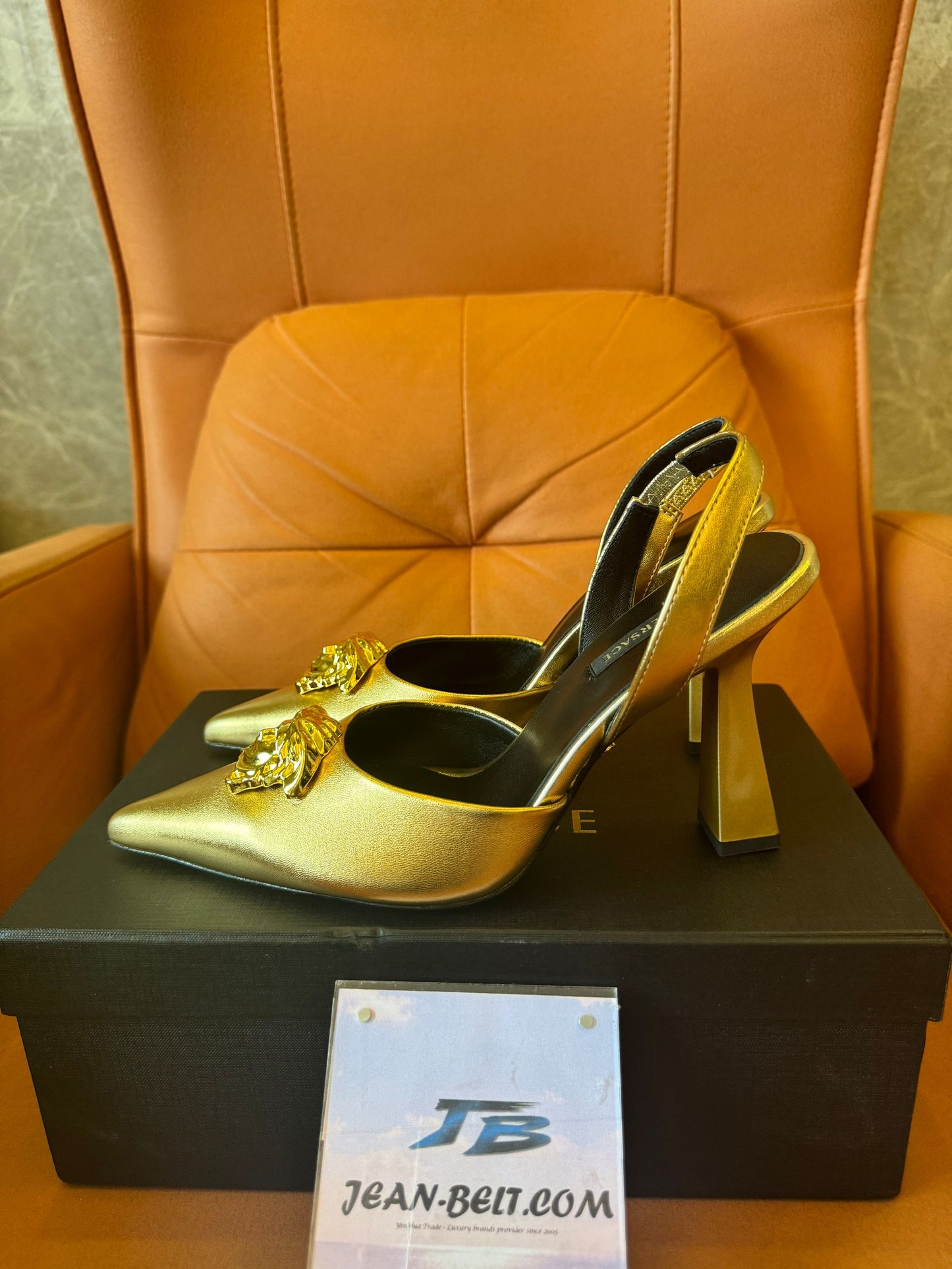 Versace high heels shoes