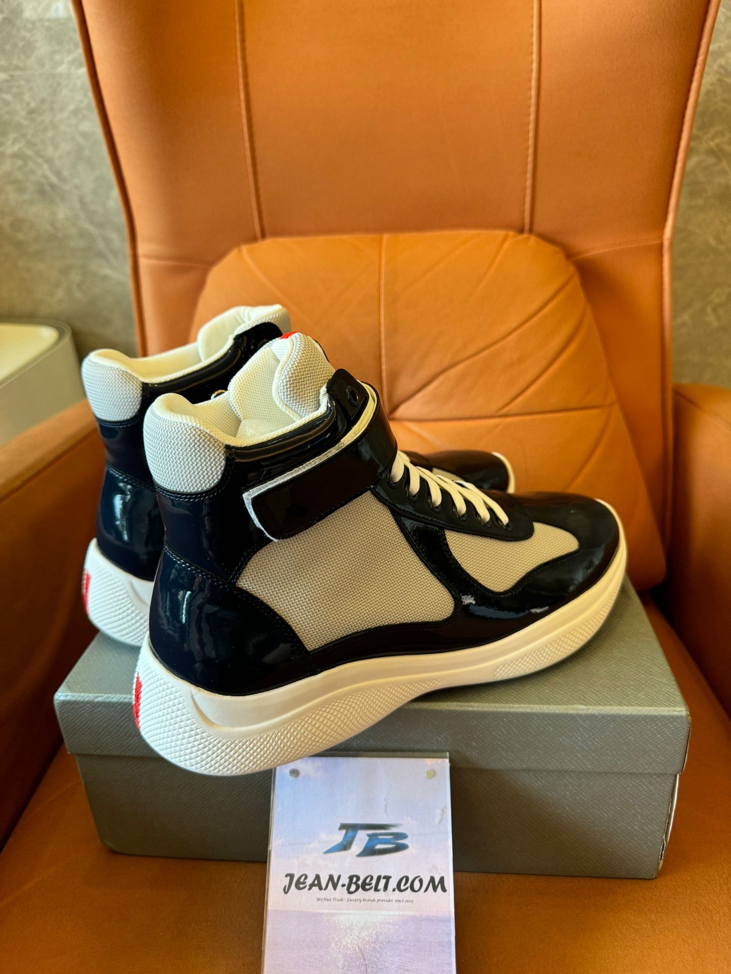 Prada high top sneakers for men