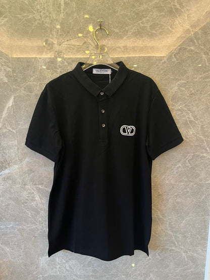 Valentino piqué polo shirt men