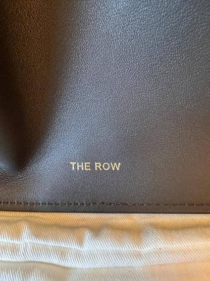 The row tote margaux 10 black gold