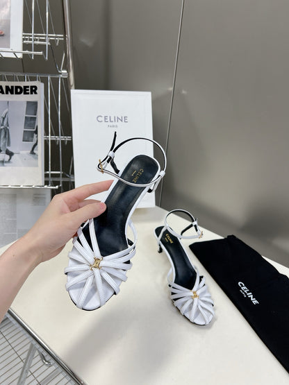 Celine gladiator shoes cream