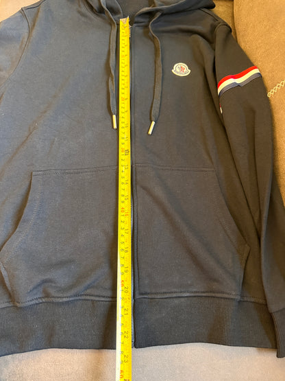 Moncler hoody sweat jacket black