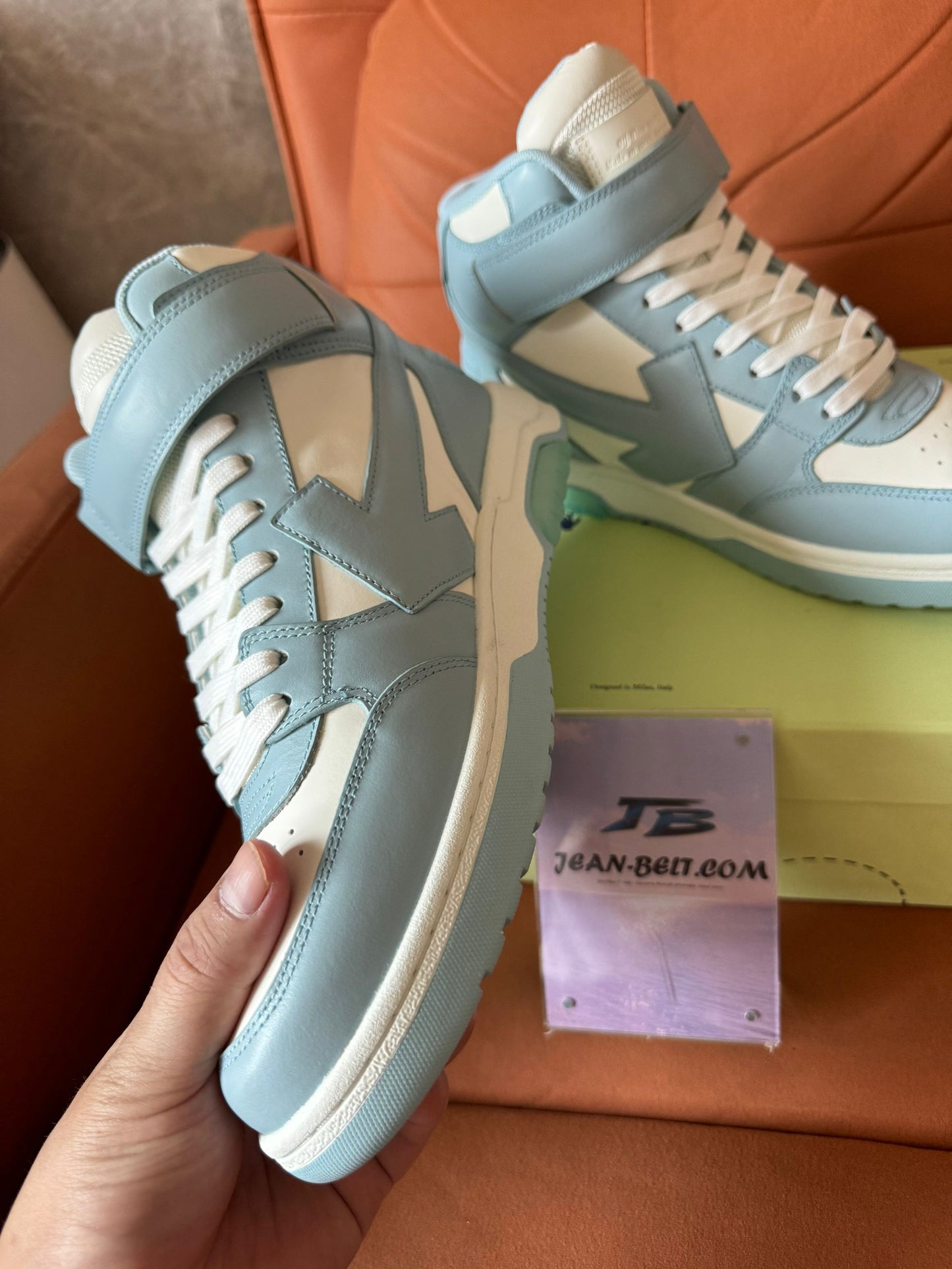 Off-white out of office mid cut sneakers for unisex