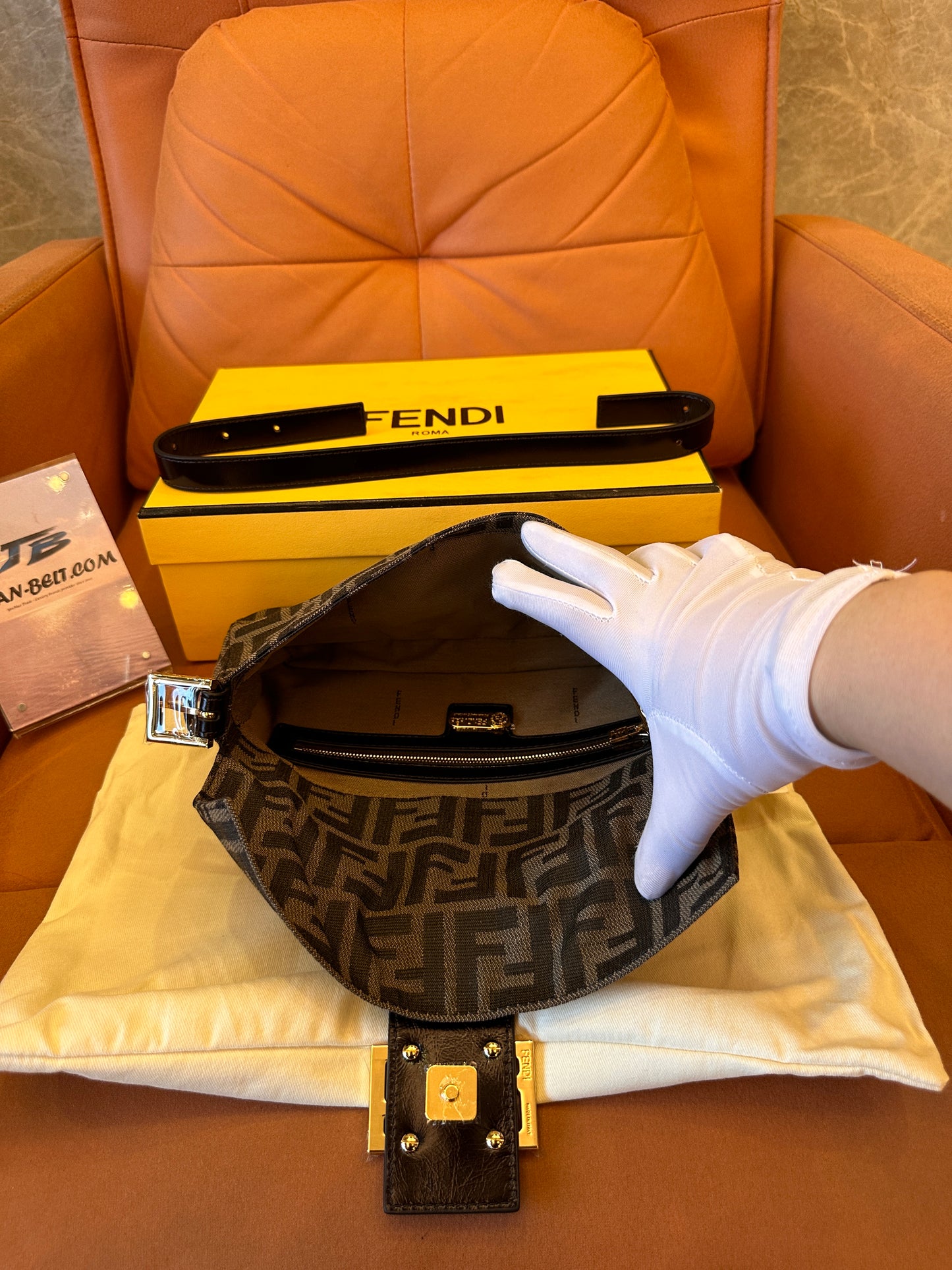 Fendi baguette handbag