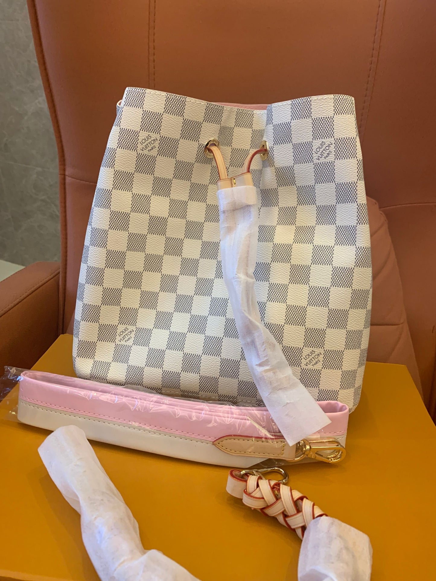 Louis Vuitton neonoe handbag damier mm