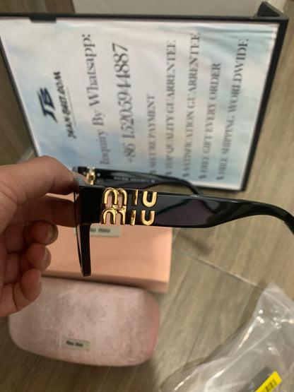 Miu Miu oversized square sunglasses