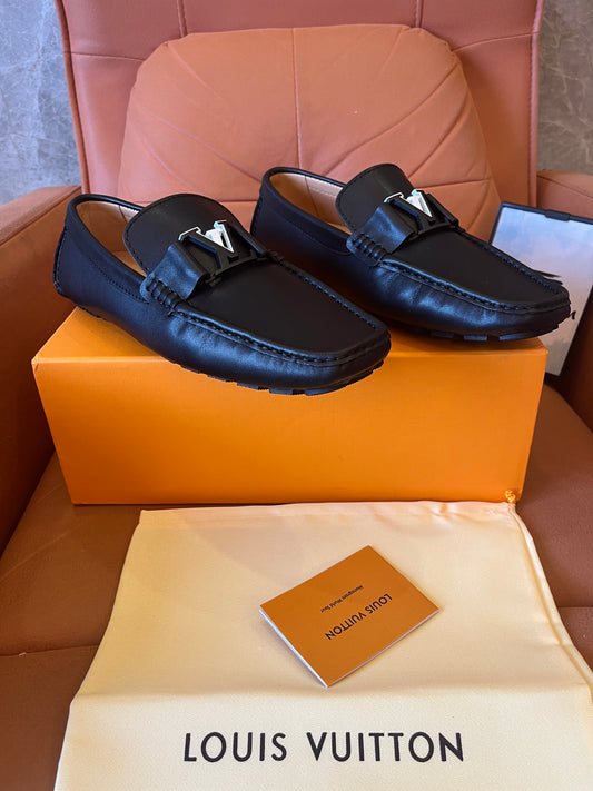 Louis Vuitton black loafers