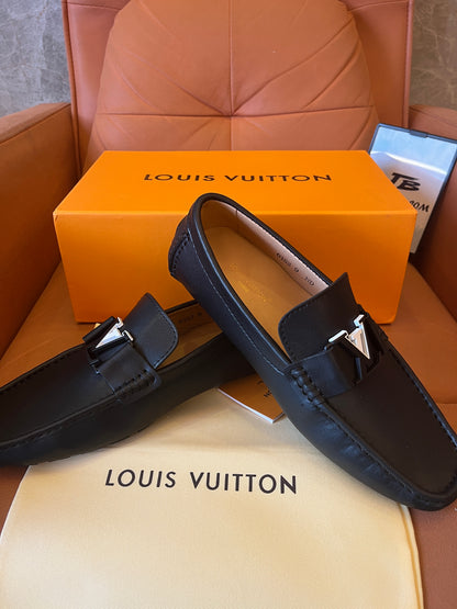 Louis Vuitton black loafers