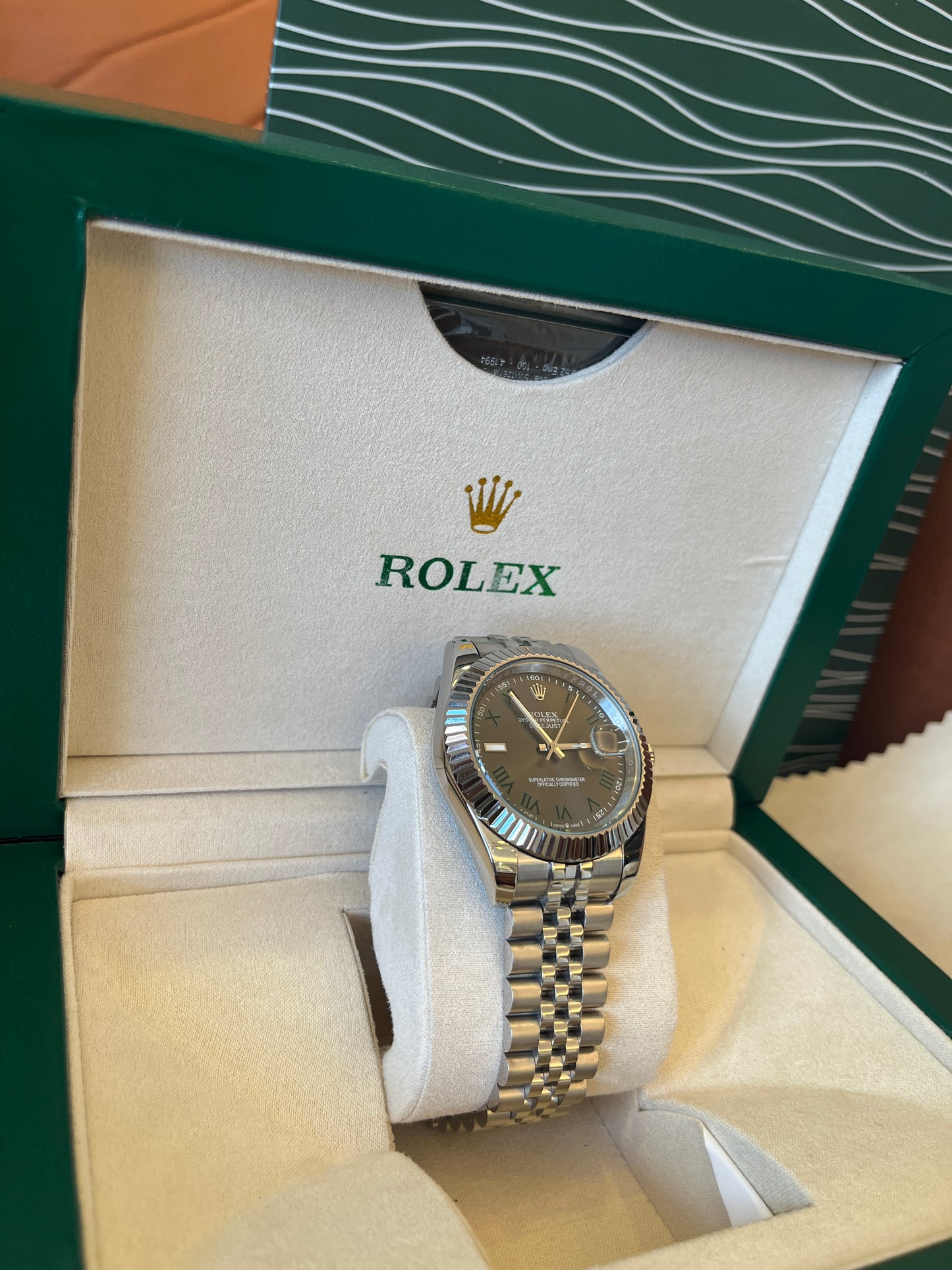 [3A quality]louis vuitton monogram pantsRolex Datejust 41 "wimbledon" bnib  jubilee bracelet fluted bezel