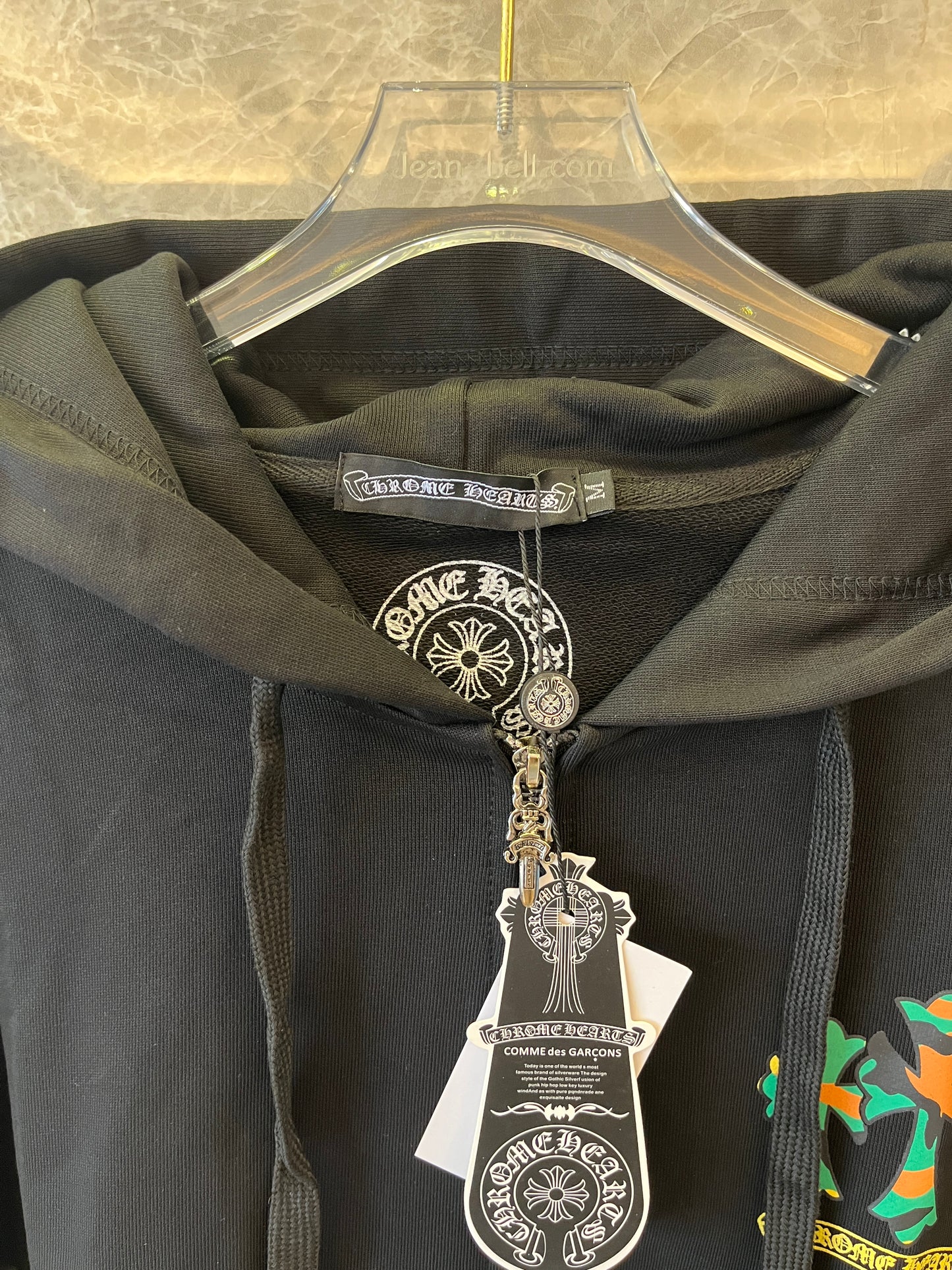 Chrome Hearts camo zip up swertshirt