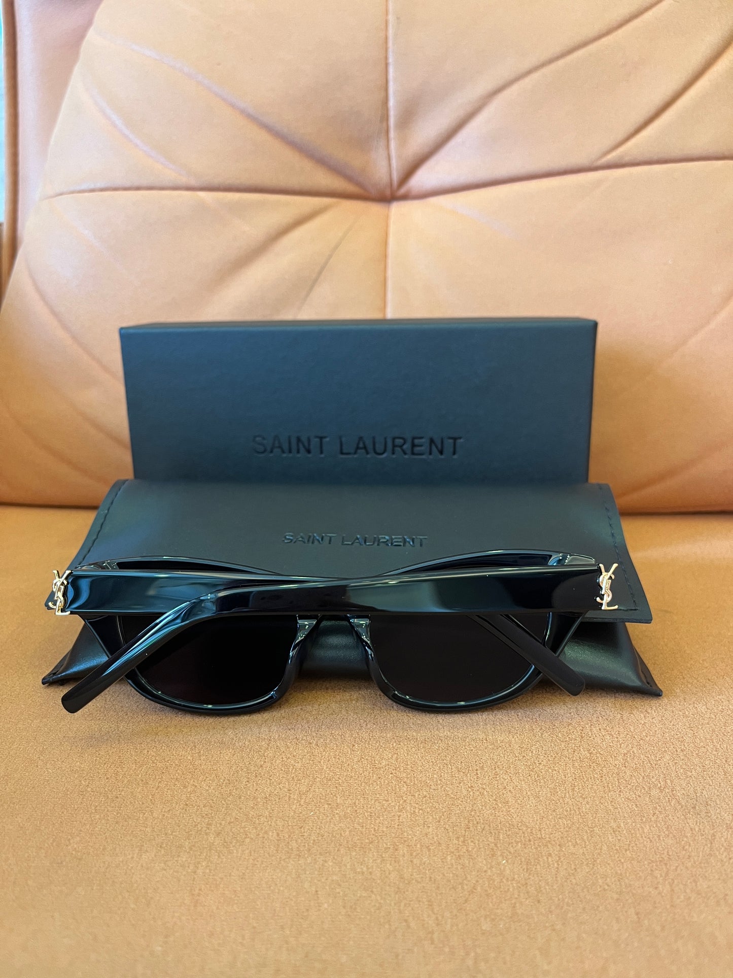 Saint Laurent cat eye frame glasses