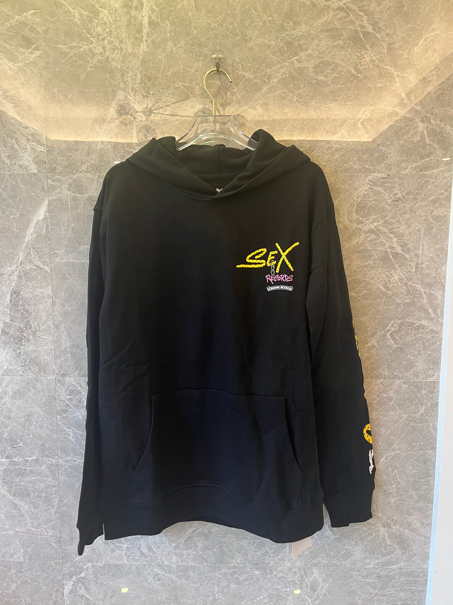 Chrome Hearts matty boy sex records concept hoodie