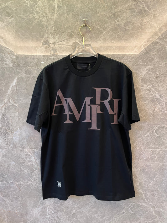 Amiri rubberized logo print t-shirt