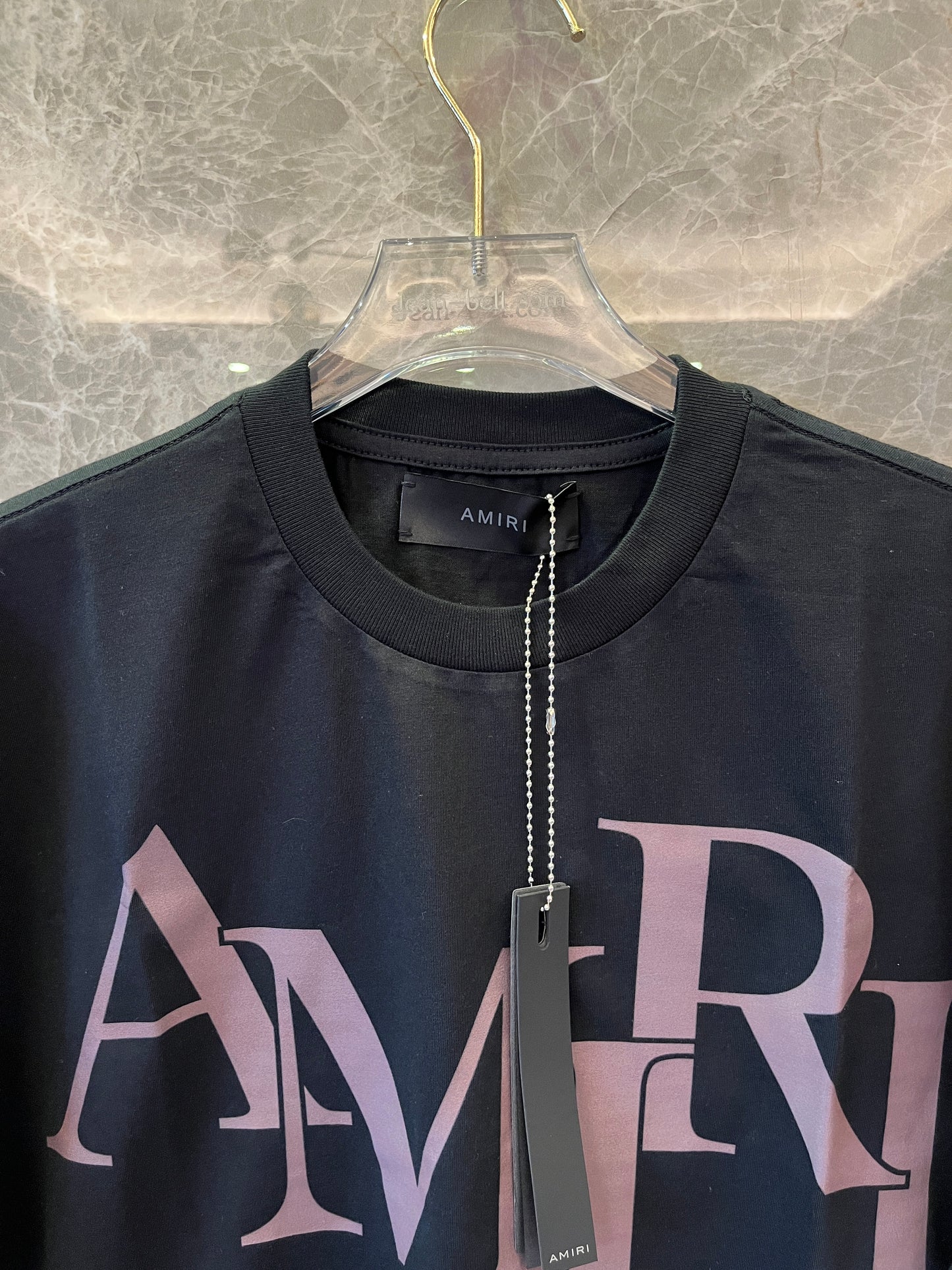 Amiri rubberized logo print t-shirt