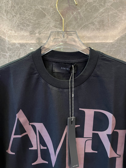 Amiri rubberized logo print t-shirt