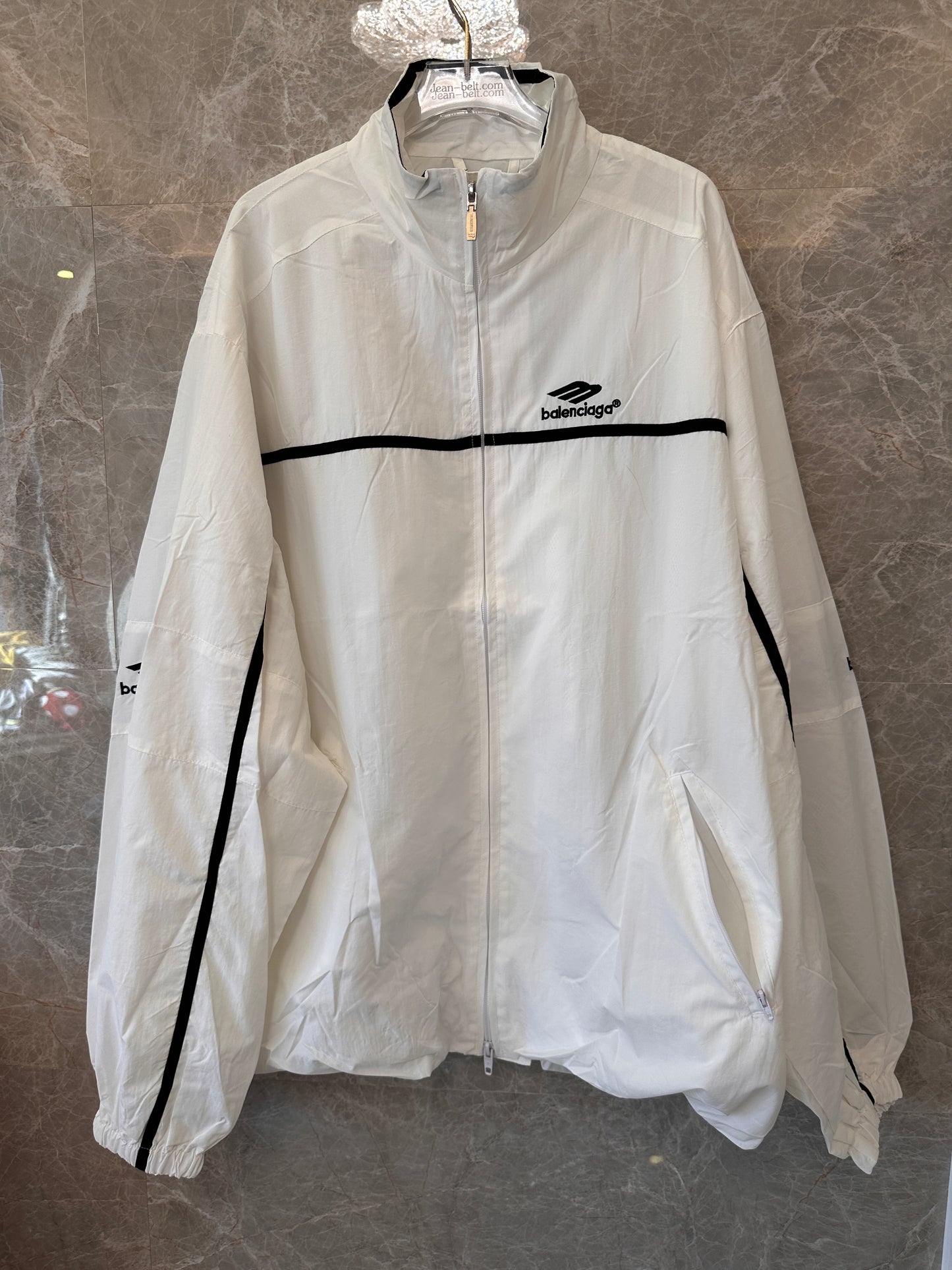 Balenciaga 3B curled edge sports jacket