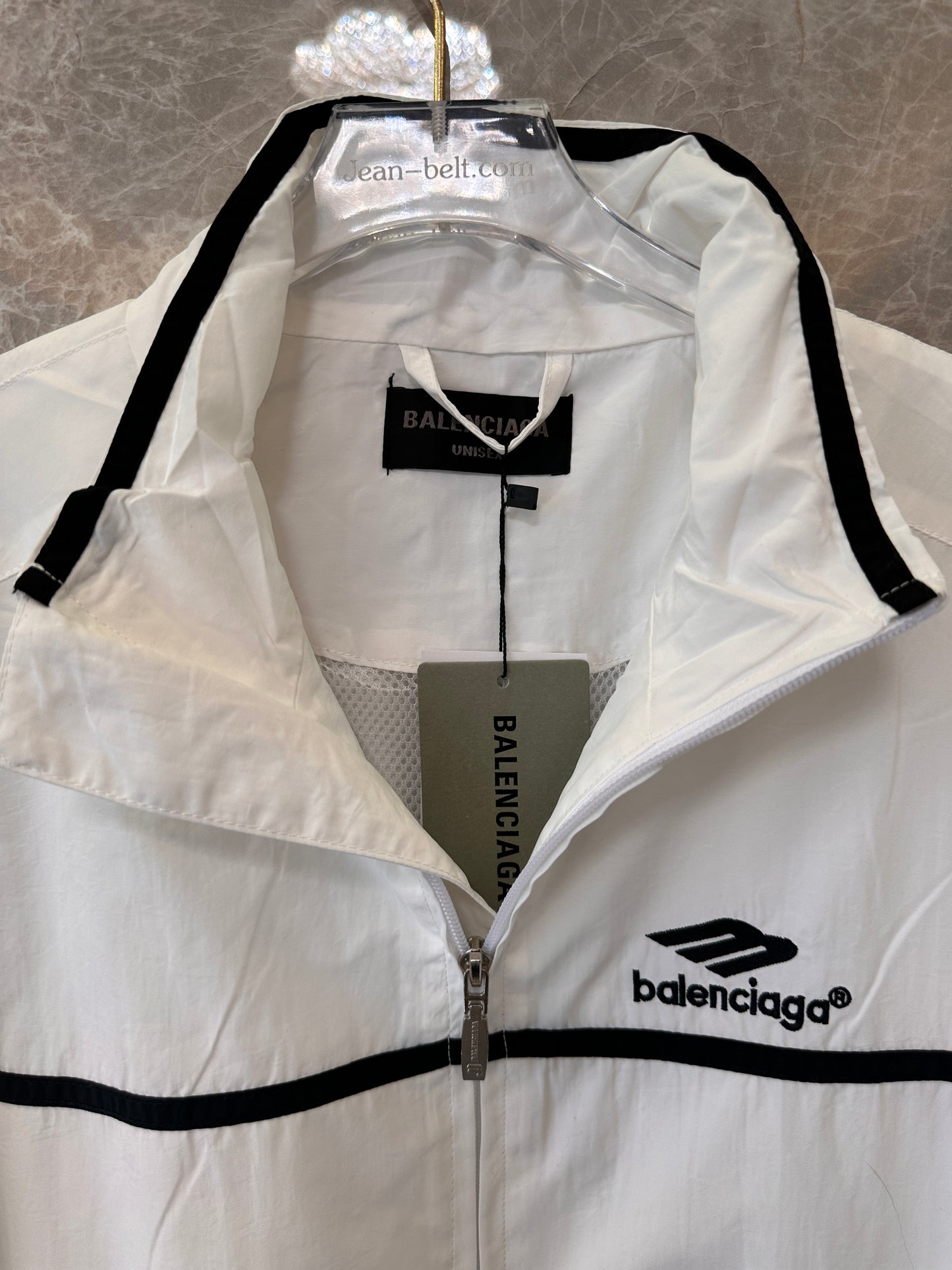 Balenciaga 3B curled edge sports jacket