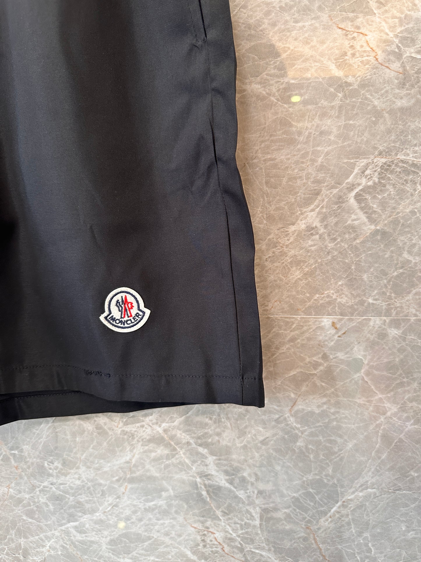 Moncler logo-patch swim shorts