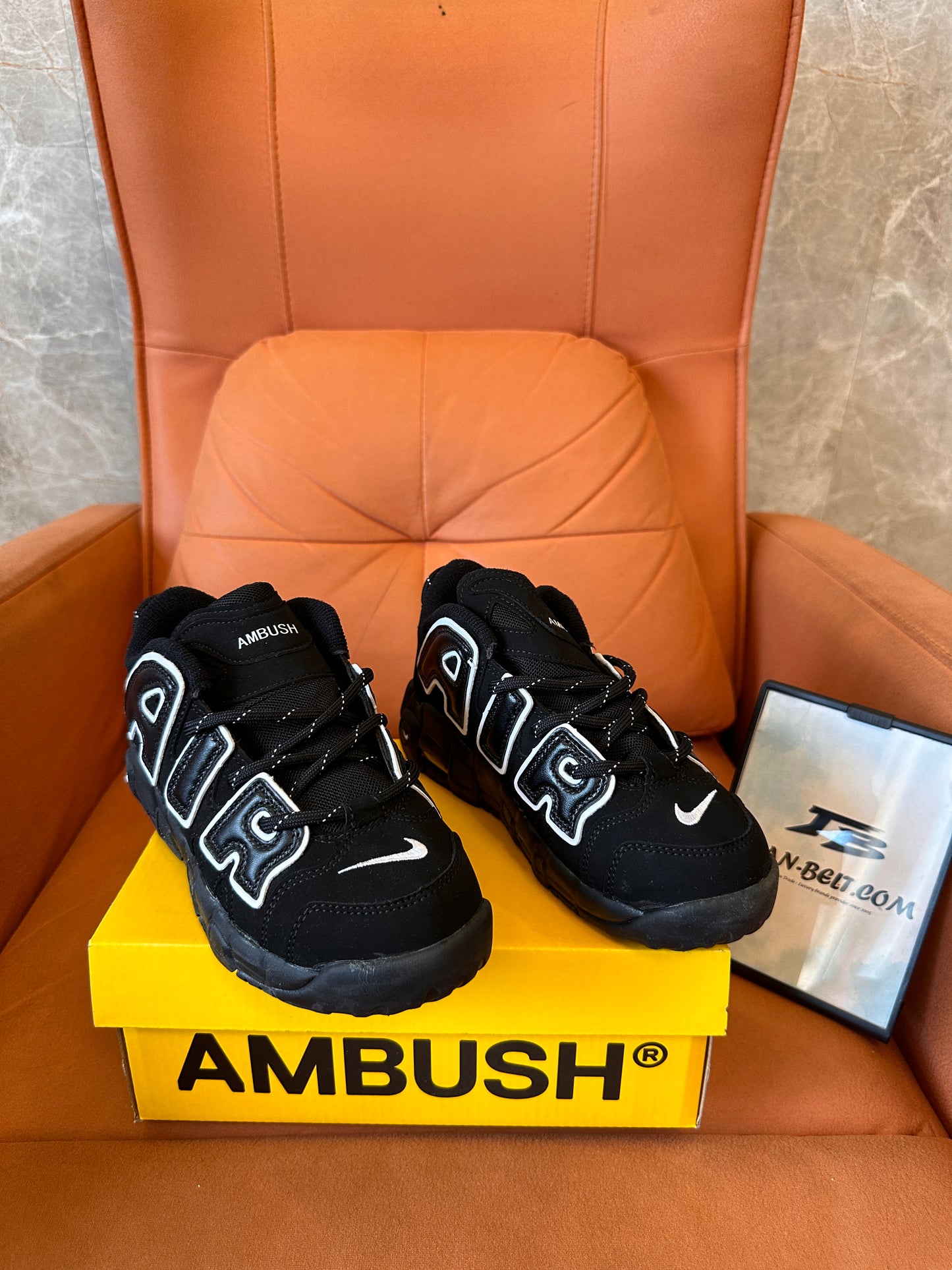 AMBUSH x Nike Air more uptempo low casual children's shoes