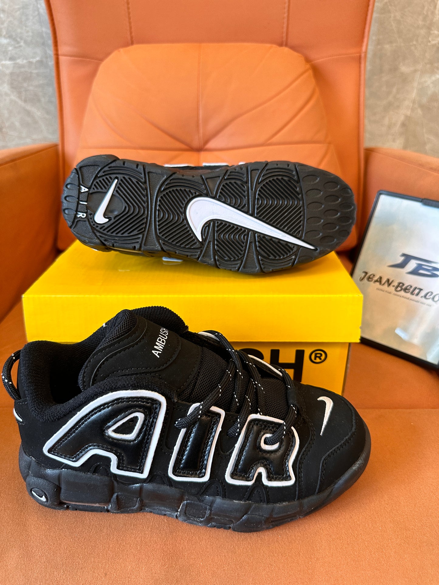 AMBUSH x Nike Air more uptempo low casual children's shoes