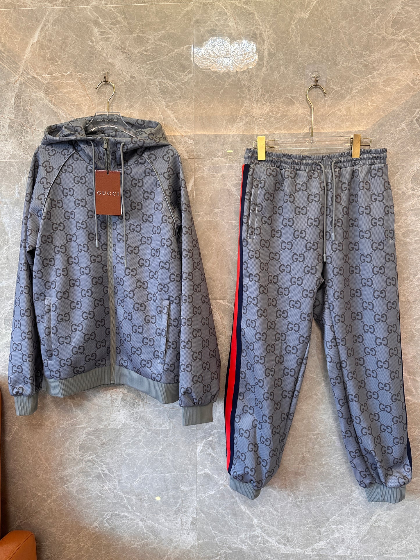 Gucci Jumbo GG for Men's long tracksuits