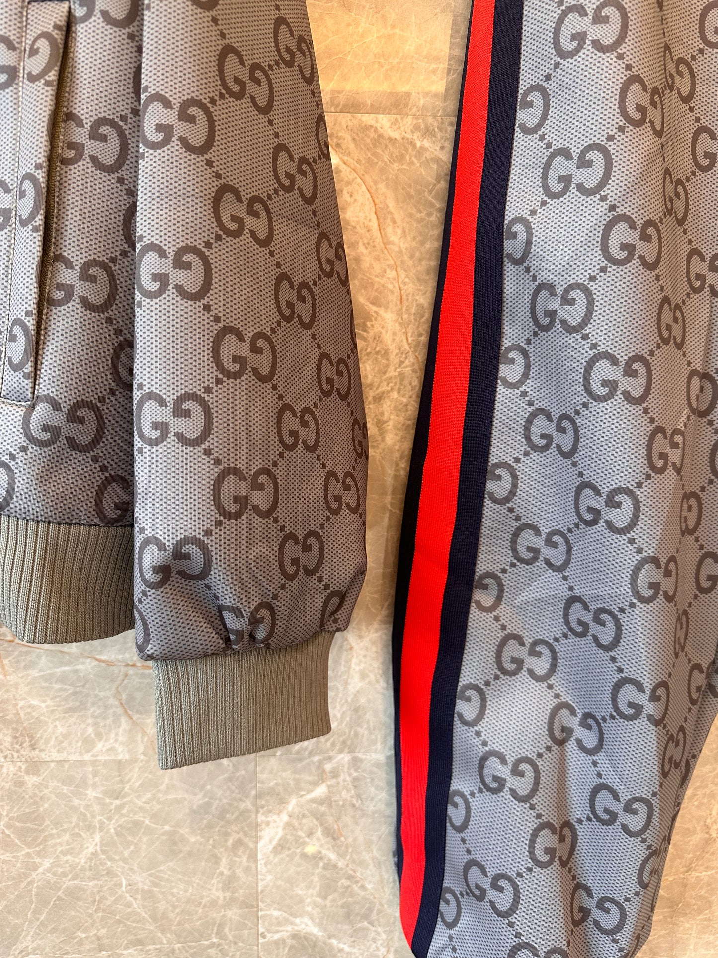 Gucci Jumbo GG for Men's long tracksuits