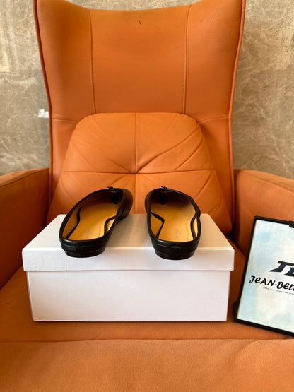 Maison Margiela Tabi Nappa leather ballerina mules