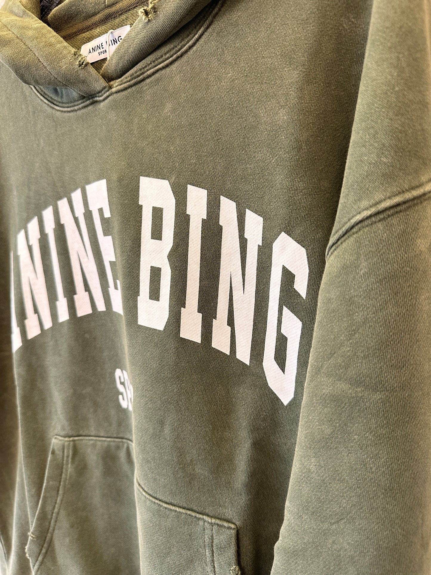 Anine Bing Harvey sweatshirt - dusty olive