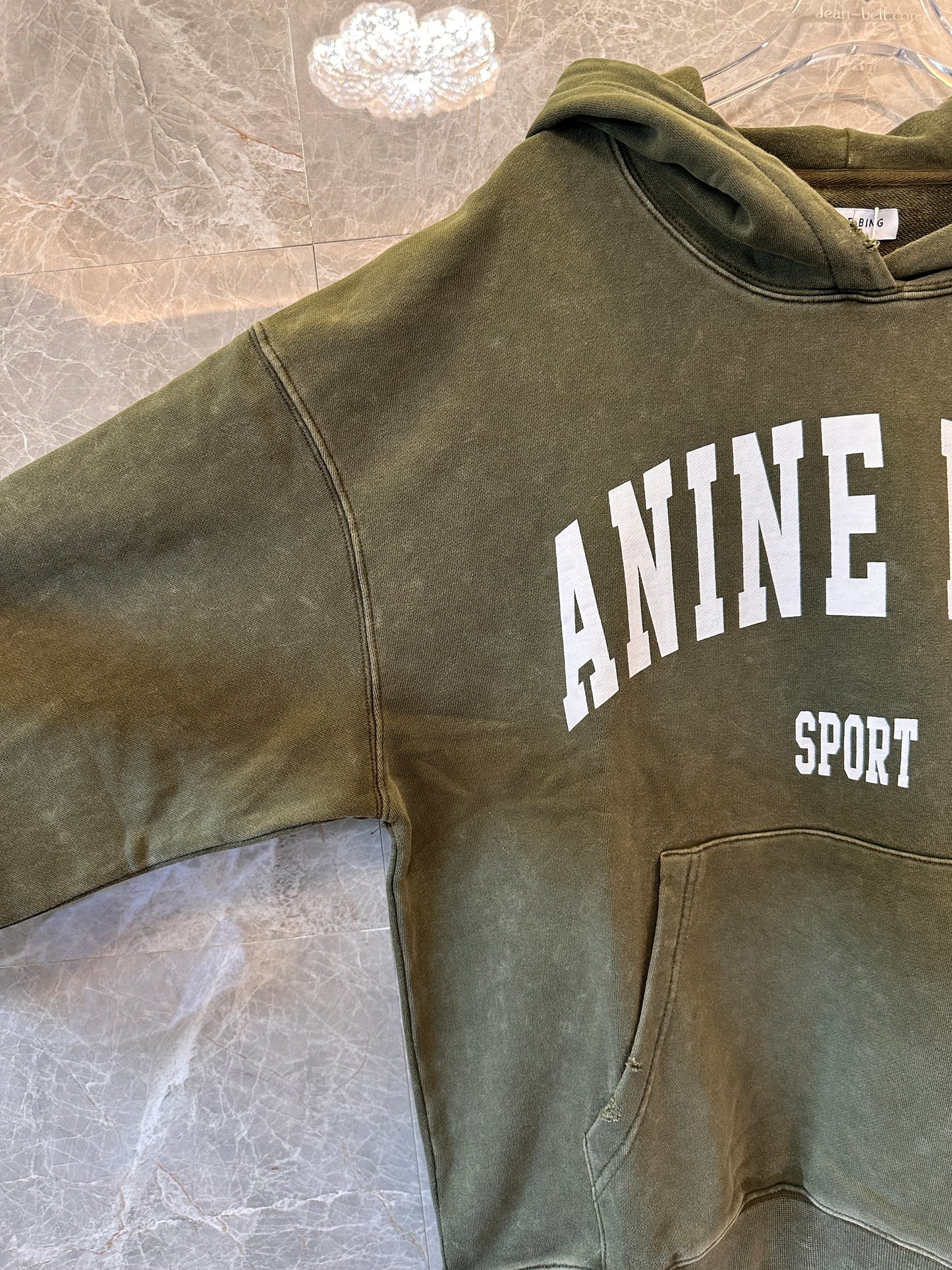 Anine Bing Harvey sweatshirt - dusty olive