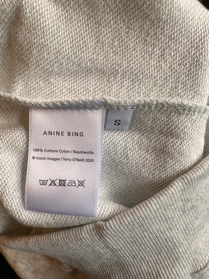 Anine Bing Harvey sport grey hoodie