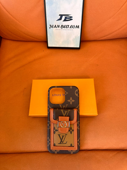 Louis Vuitton monogram canvas phone case