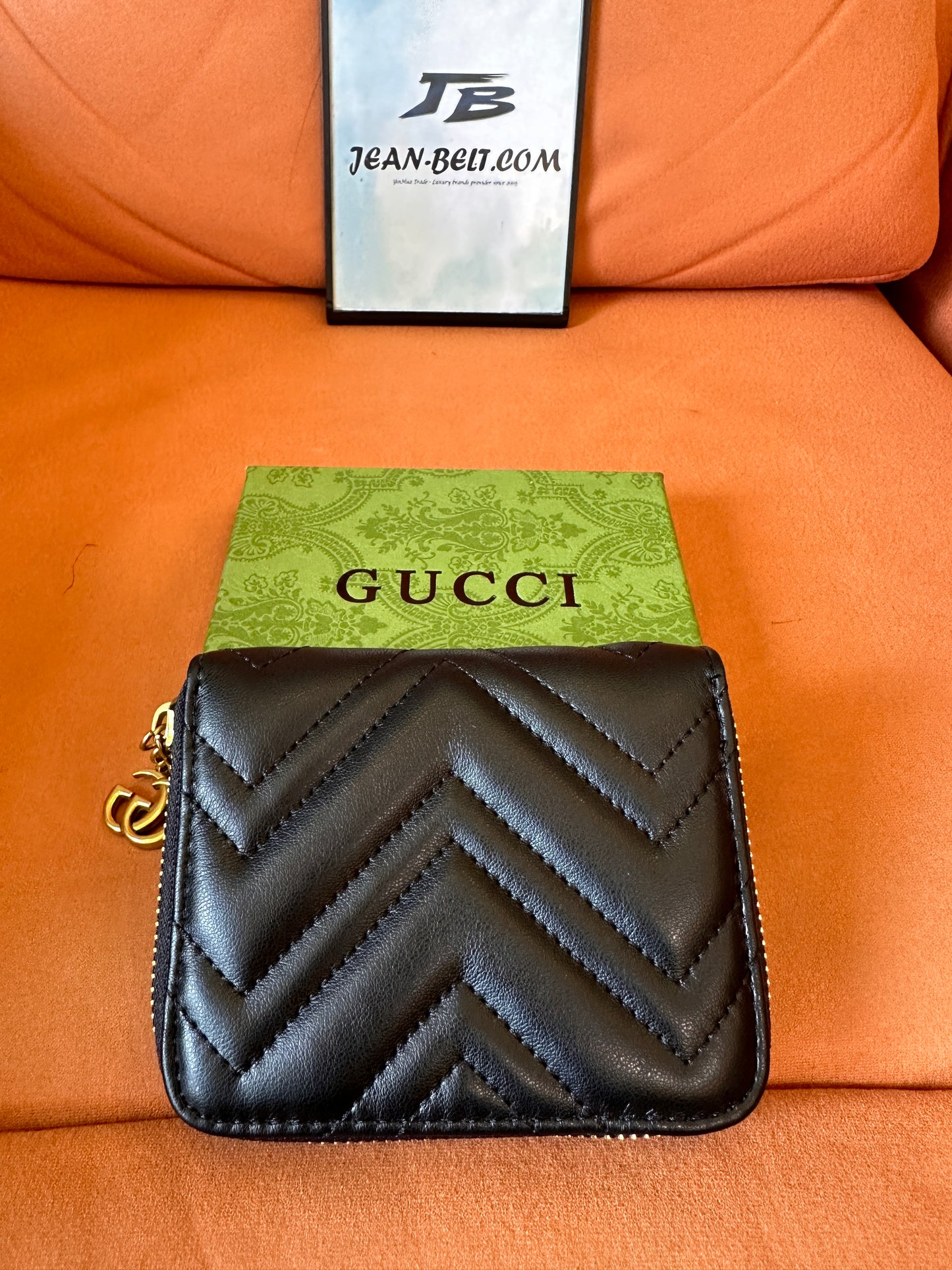 [Normal Quality]Gucci marmont quilted leather coin wallet