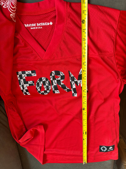 Chrome Hearts x Matty Boy red 'Form' hockey jersey