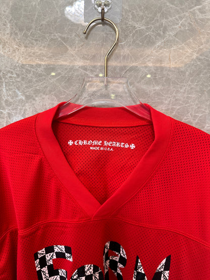 Chrome Hearts x Matty Boy red 'Form' hockey jersey