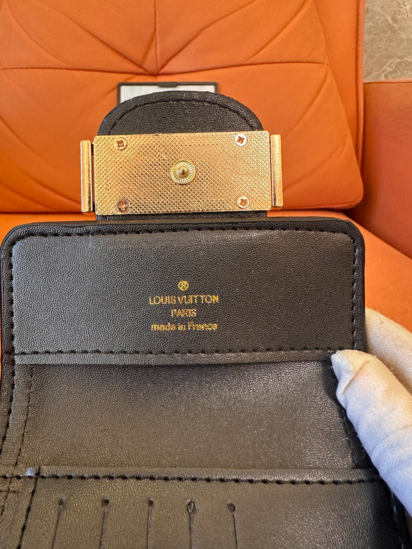 [Normal Quality]Louis Vuitton dauphine compact wallet