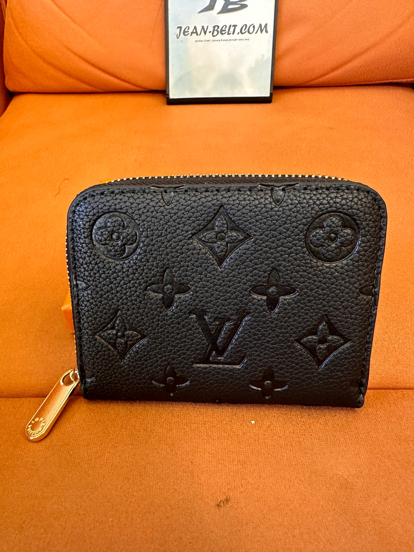 [Normal Quality]Louis Vuitton Empreinte Zippy coin purse black