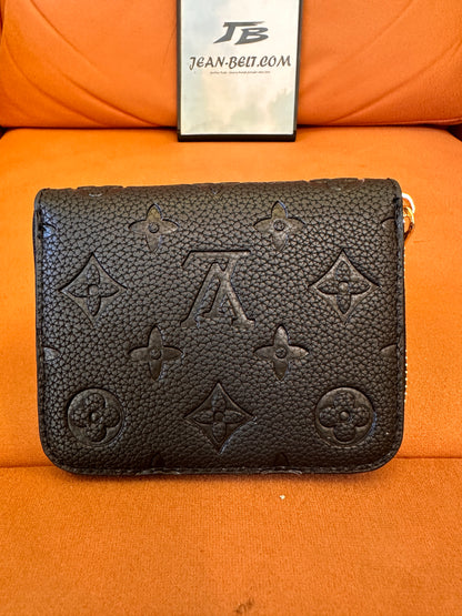 [Normal Quality]Louis Vuitton Empreinte Zippy coin purse black