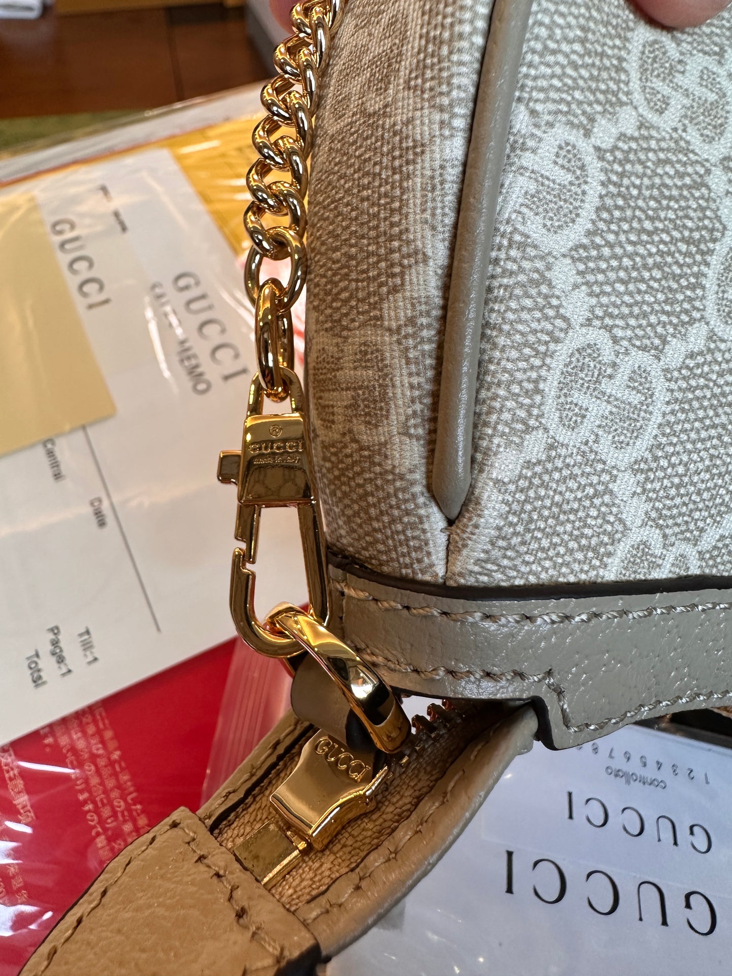 Gucci GG Supreme Ophidia mini shoulder bag