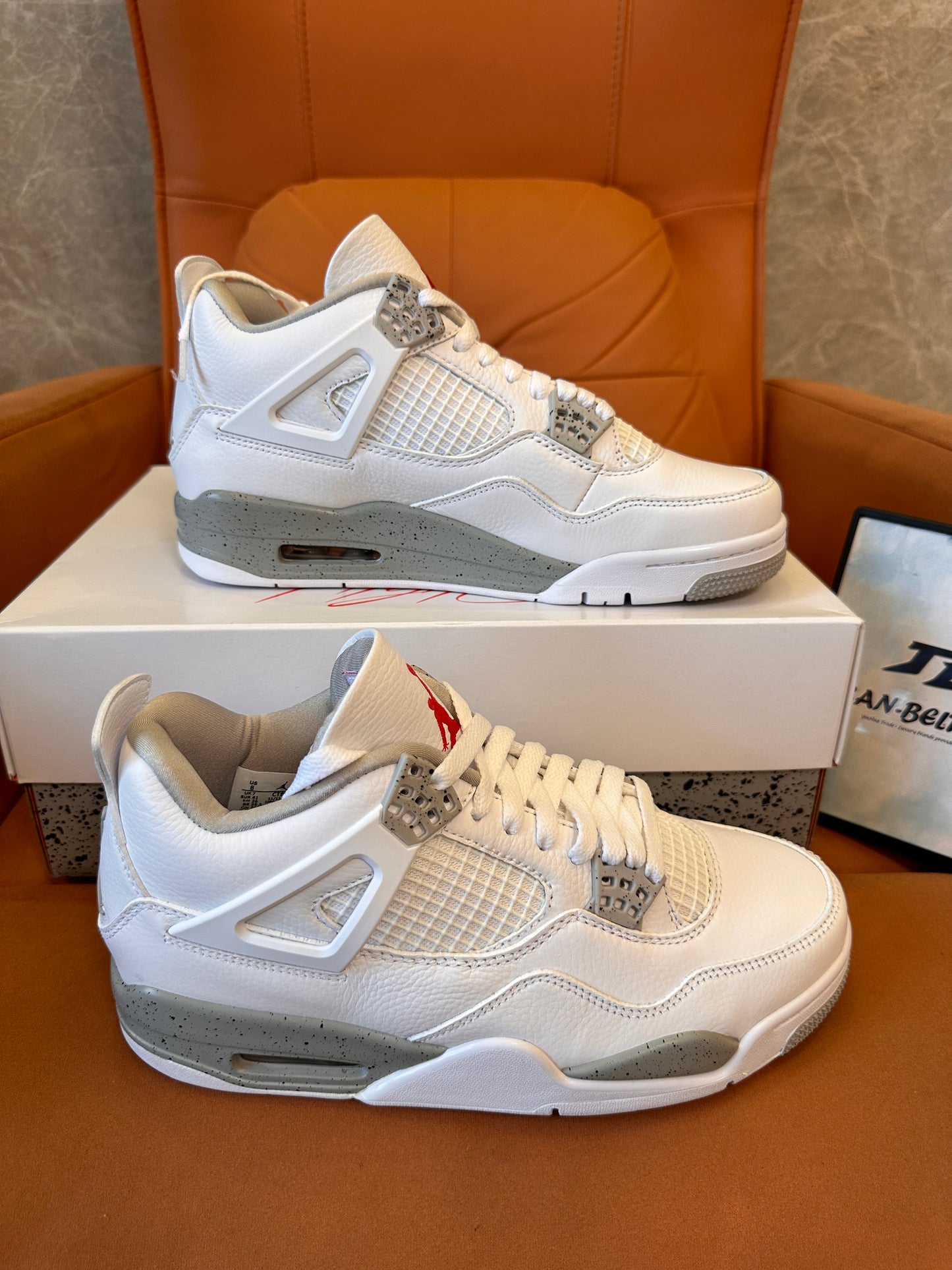 Air Jordan 4 Retro "White Oreo" sneakers