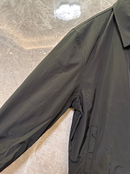 Prada classic black nylon jacket